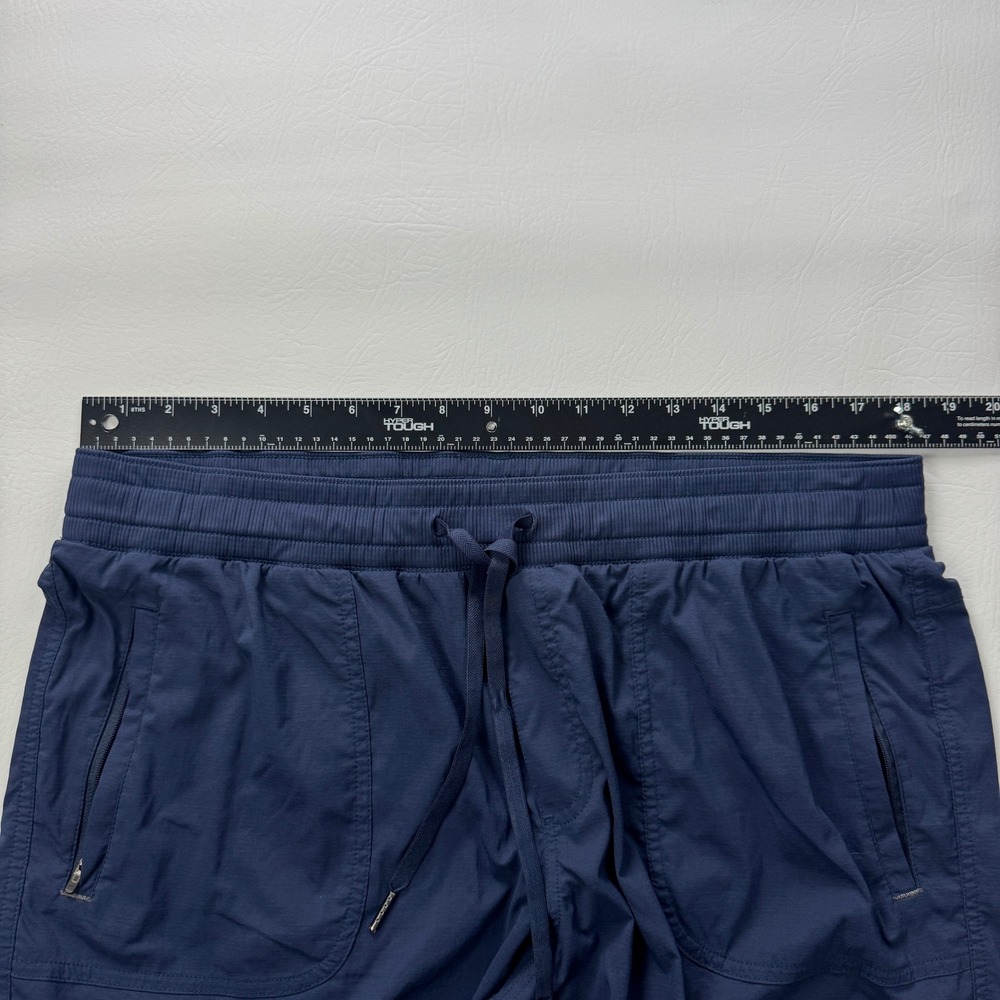 L.L. Bean Mens XL Navy Blue‎ Ripstop Cargo Pants Elastic Waist Hiking Outdoor - Picture 13 of 15